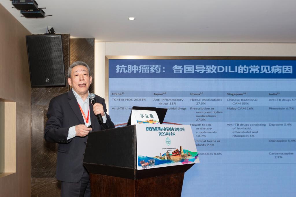 中华医学会肝病学分会药物性肝病学组组长、上海仁济医院茅益民教授讲课.jpg 中华医学会肝病学分会药物性肝病学组组长、上海仁济医院茅益民教授讲课.jpg