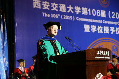 美国圣路易斯华盛顿大学马克•莱顿（Mark Wrighton）校长致辞.jpg