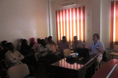 吕健讲座-2014-4-2-Omdurman Friendship Hospital.JPG